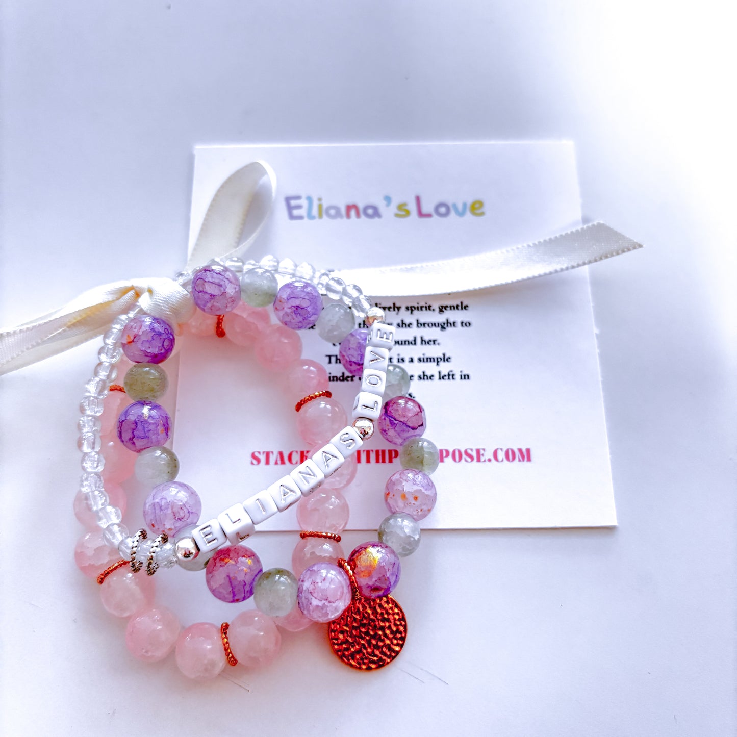 Eliana's Love Bracelet Set