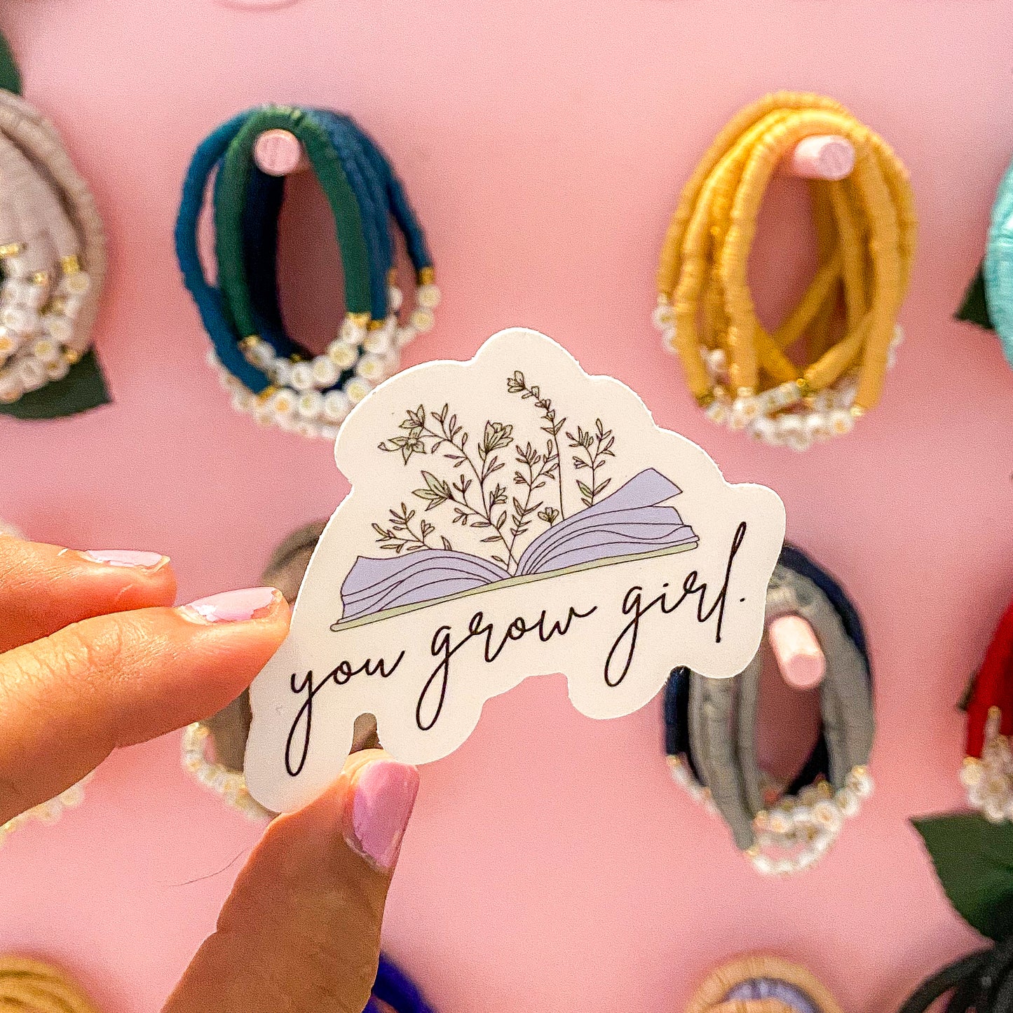 You Grow Girl Sticker