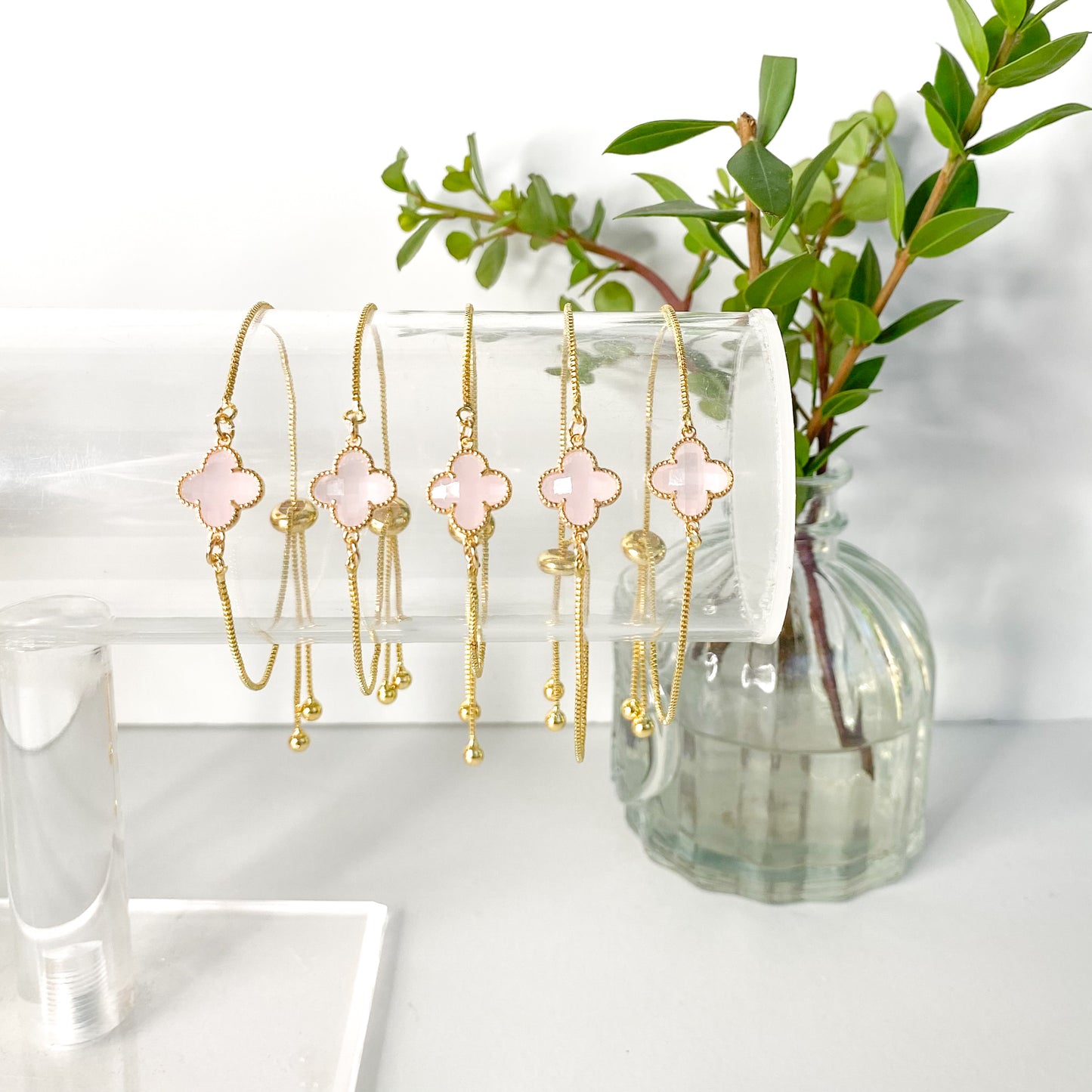 Clover Gold Adjustable Bracelet