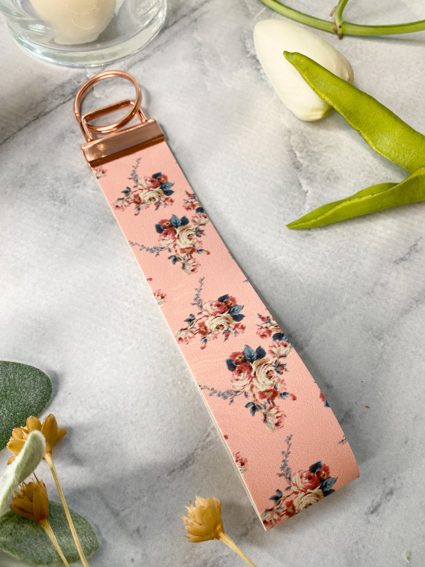 Leatherette Keychain