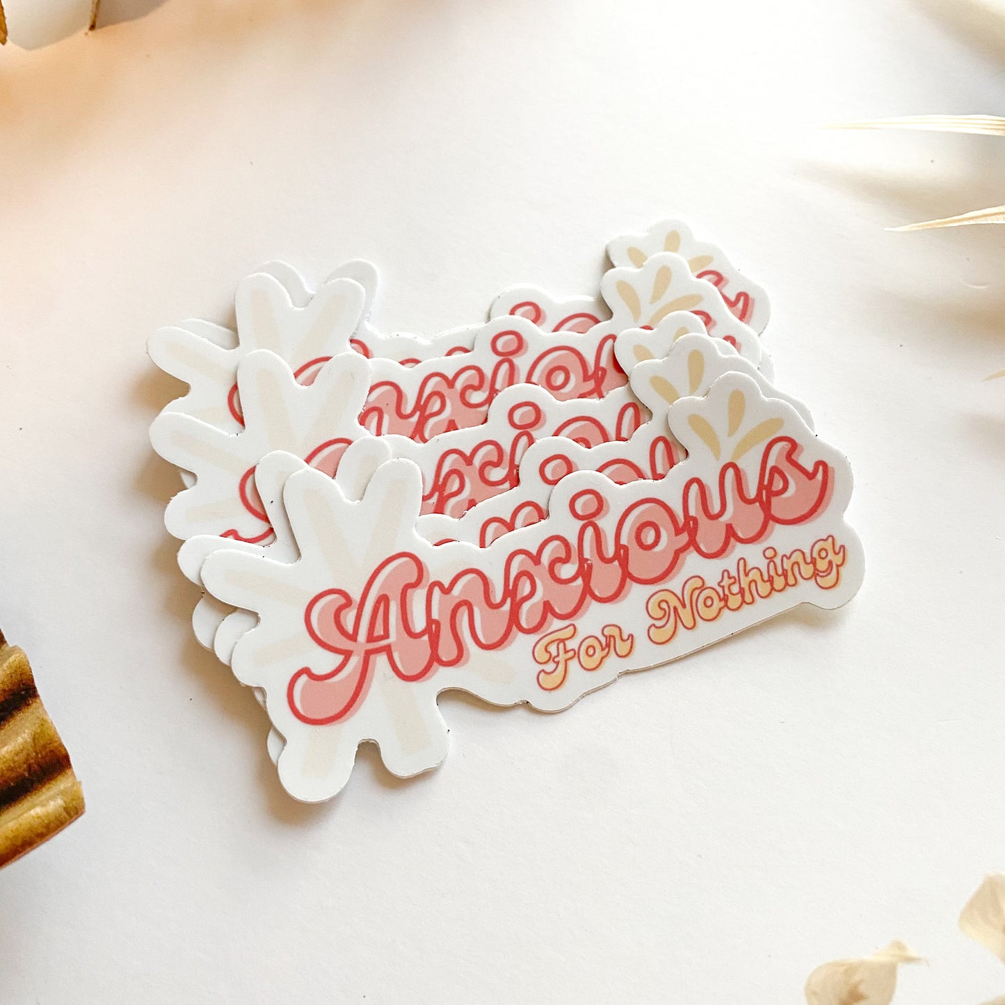 Anxious For Nothing Stickers