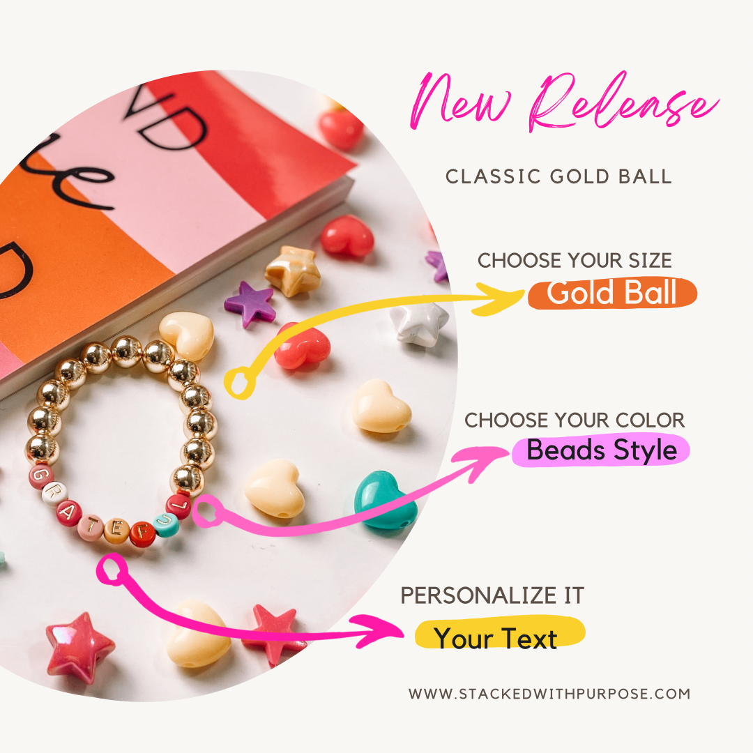 Classic Gold Ball Bracelet
