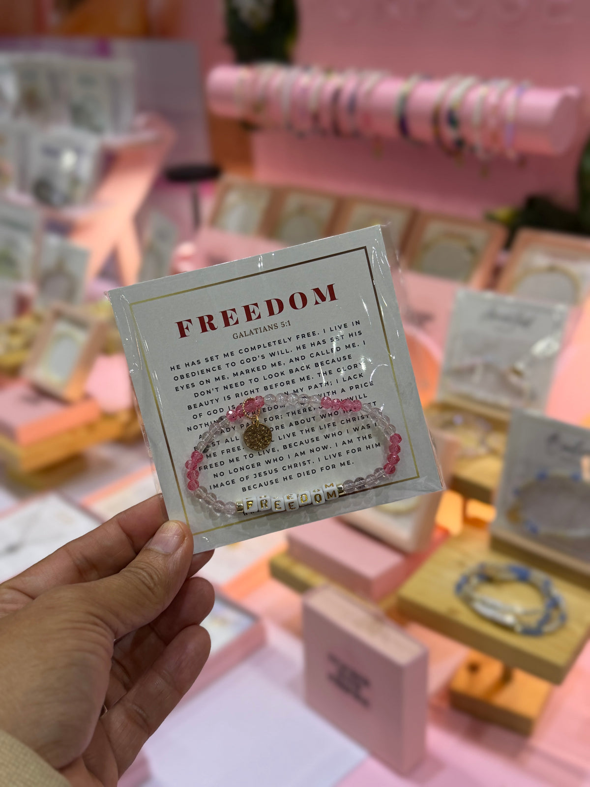FREEDOM Declaration Bracelet