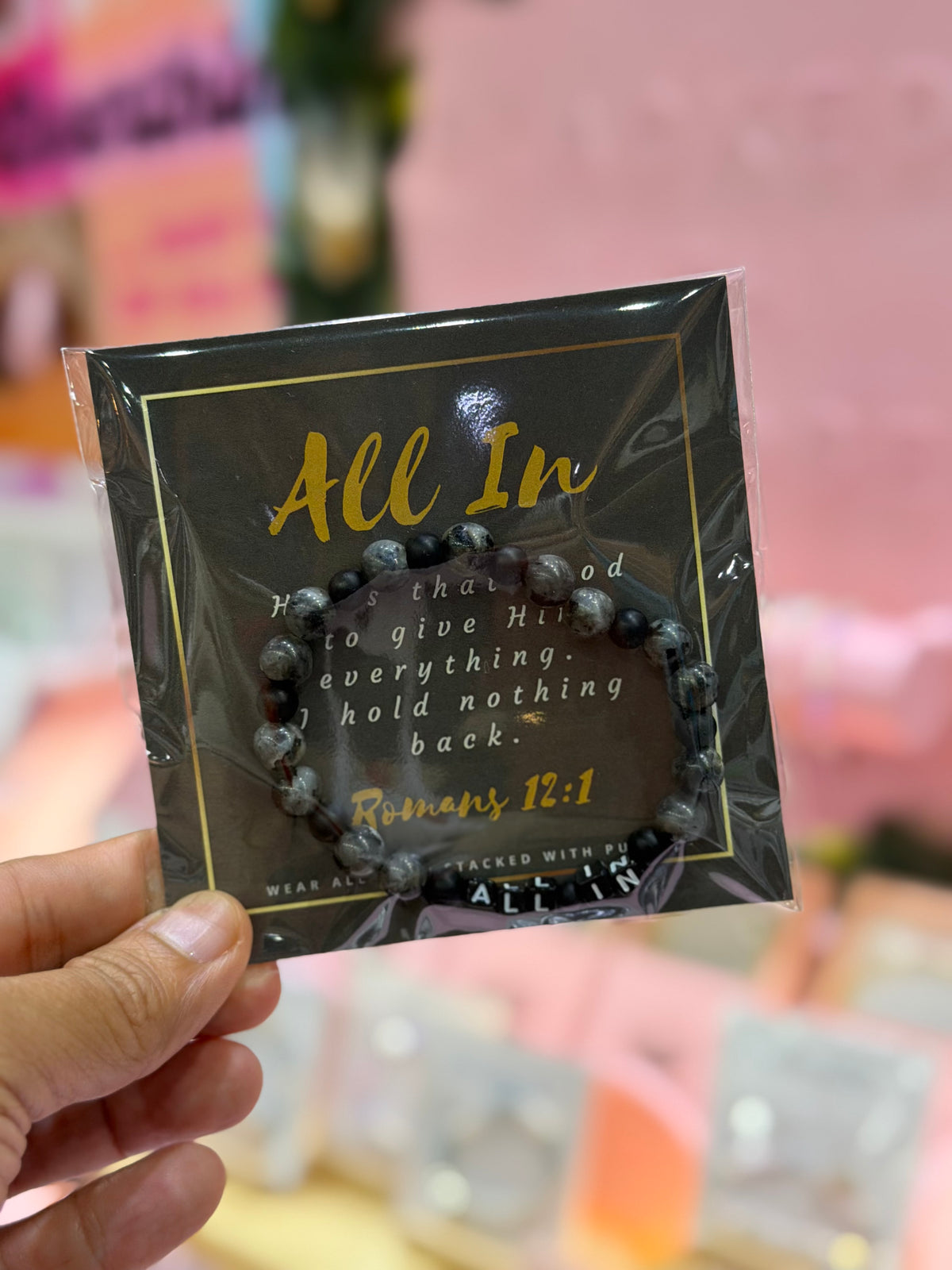 ALL IN - Men's Bracelet
