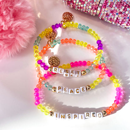 Inspired Bracelet - Limited Bright Collection