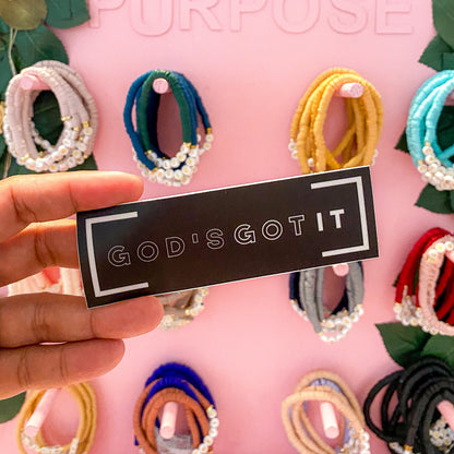 God's Got It Sticker