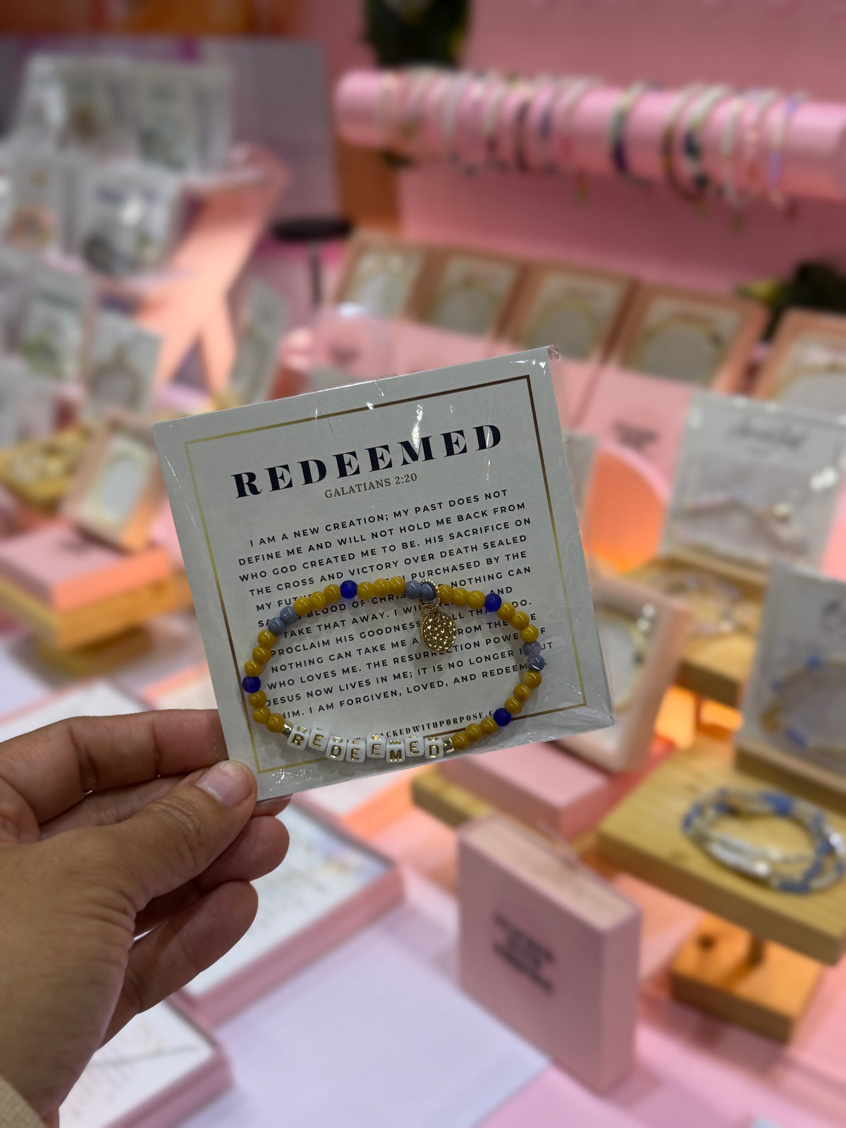 REDEEMED Declaration Bracelet
