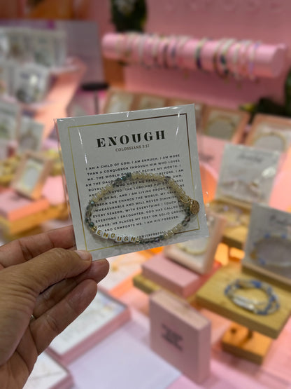 ENOUGH Declaration Bracelet