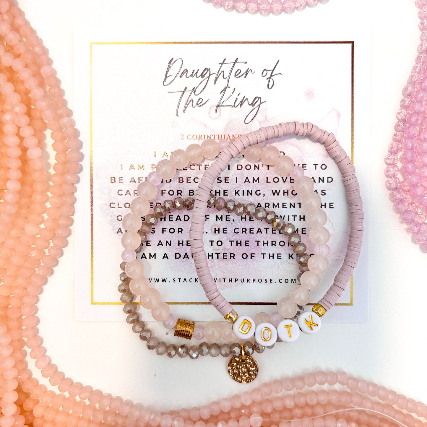 Daughter of The King | 3 pc. Bracelet Set