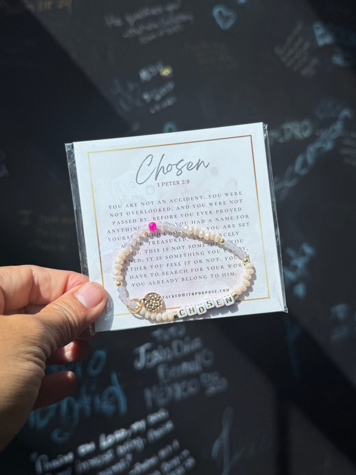 CHOSEN Declaration Bracelet