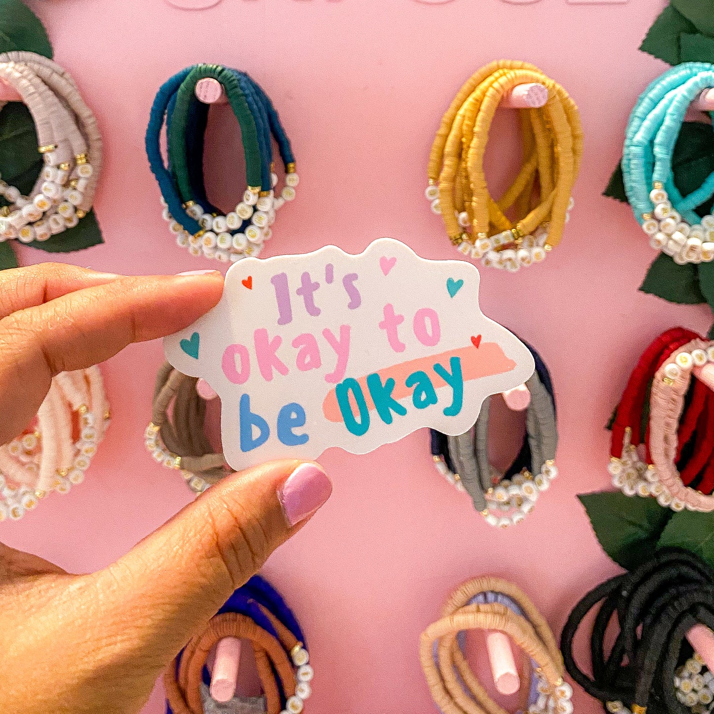 It's Okay To Be Okay Sticker