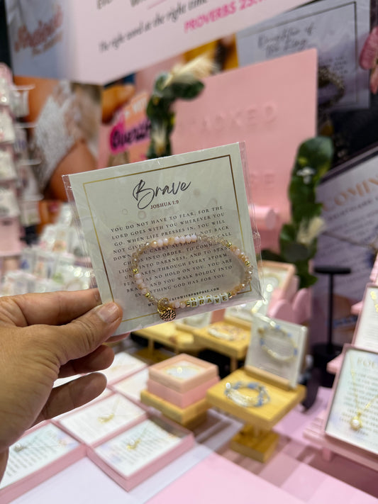 BRAVE Declaration Bracelet