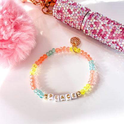 Peace Bracelet - Limited Bright Collection