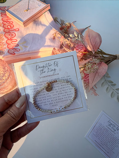 Daughter of the King (DOTK) Declaration Bracelet