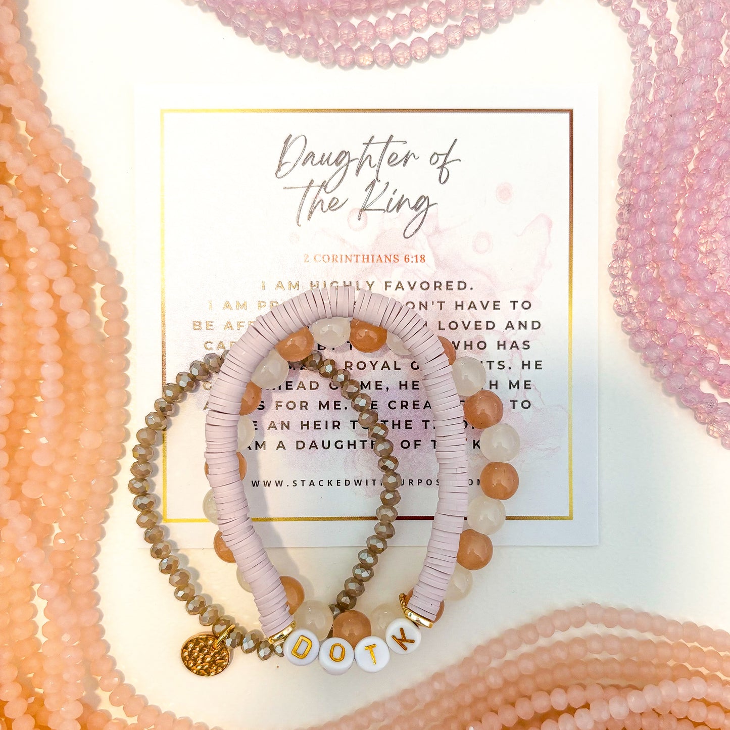 Daughter of The King | 3 pc. Bracelet Set