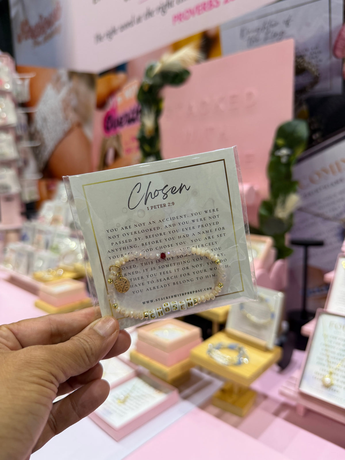 CHOSEN Declaration Bracelet