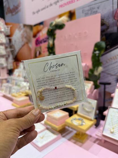 CHOSEN Declaration Bracelet