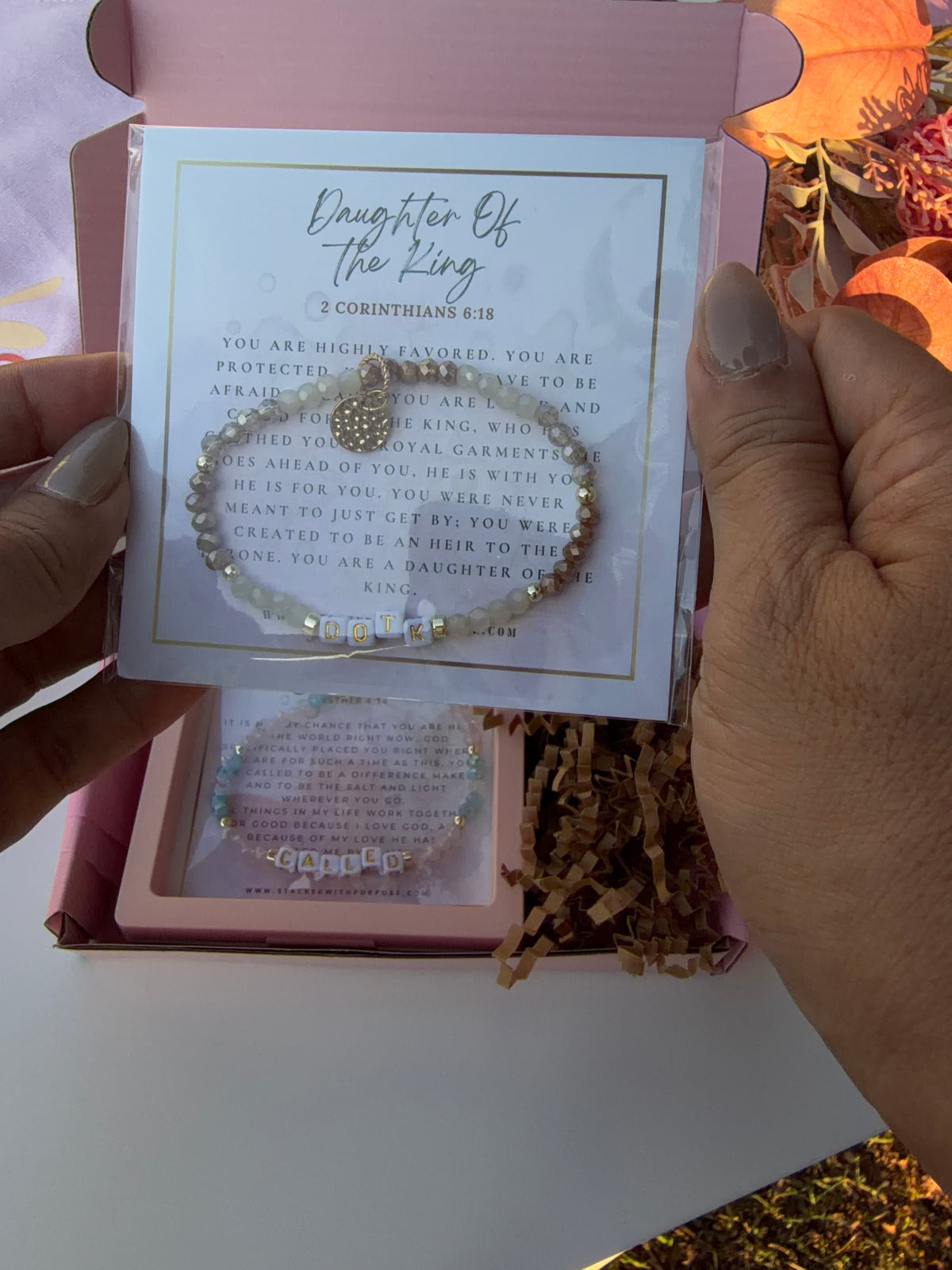 Daughter of the King (DOTK) Declaration Bracelet