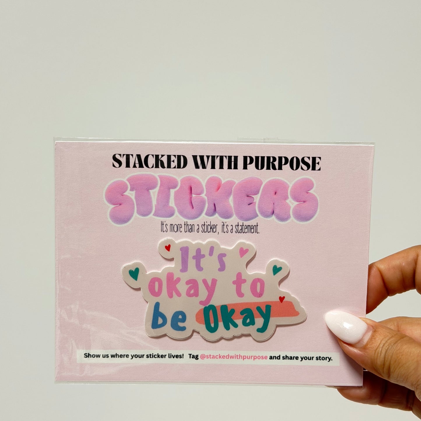 It's Okay To Be Okay Sticker