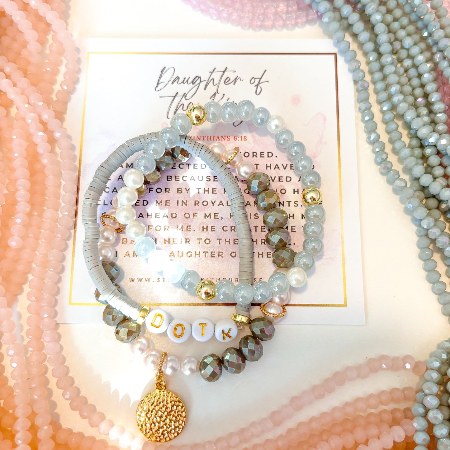 Daughter of The King | 3 pc. Bracelet Set