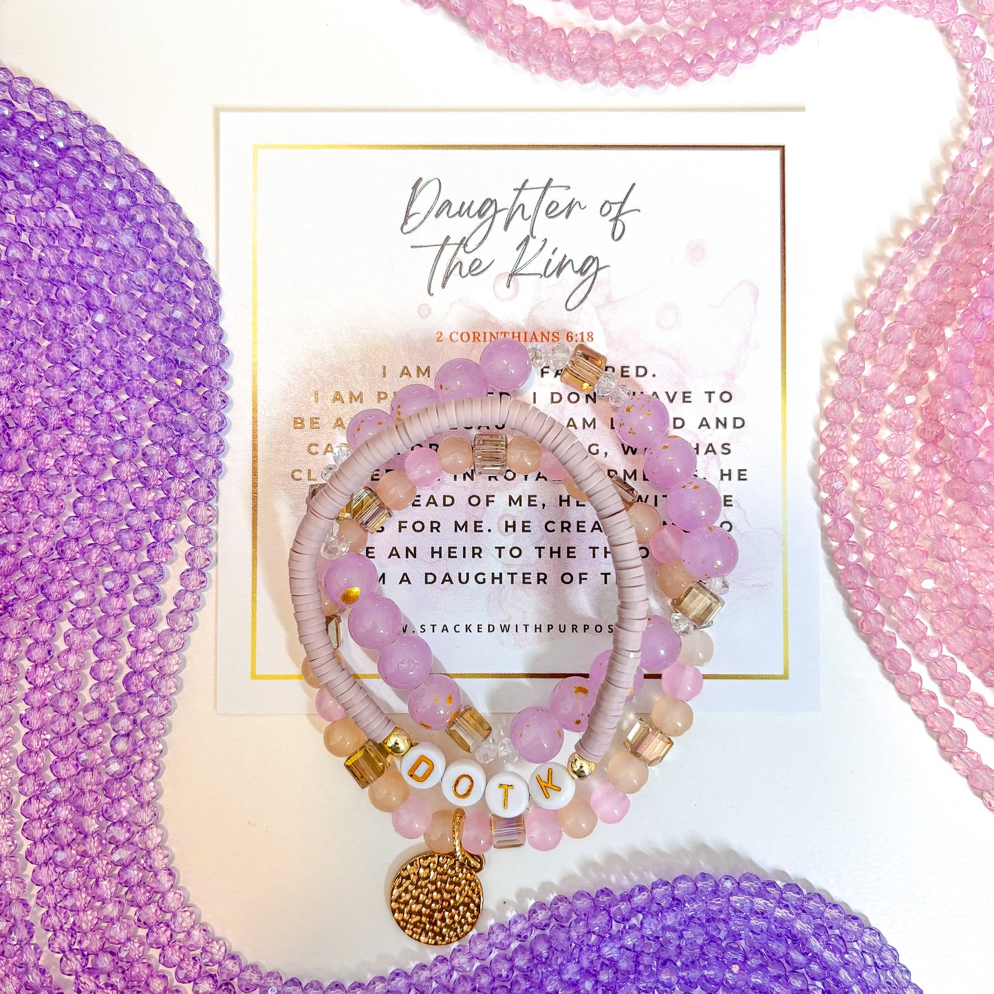 Daughter of The King | 3 pc. Bracelet Set