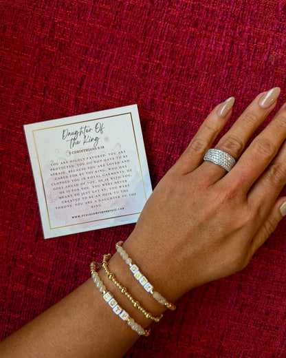 Daughter of the King (DOTK) Declaration Bracelet
