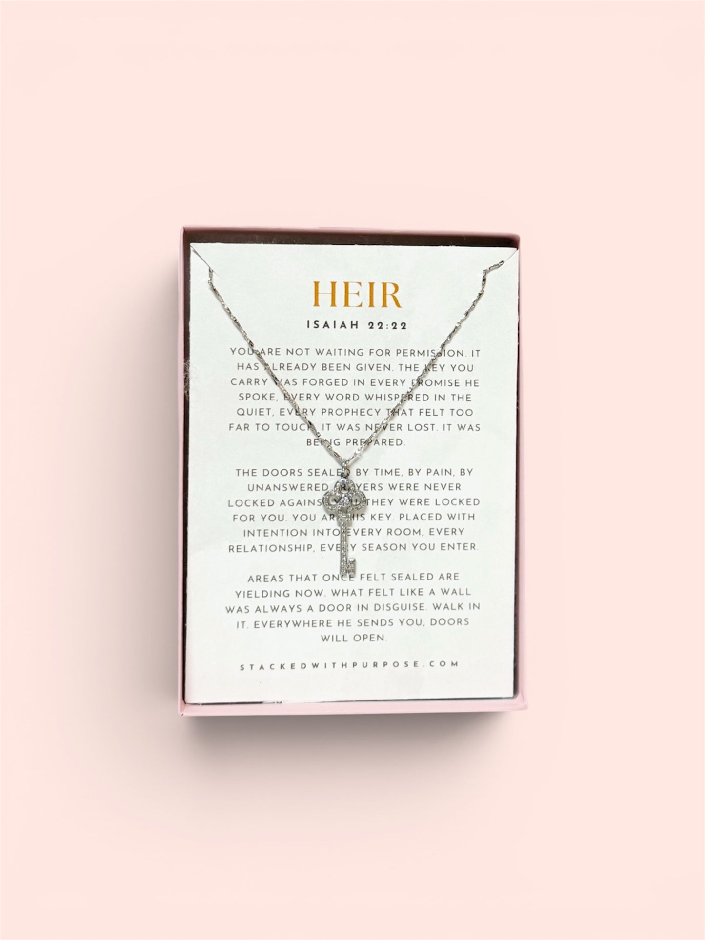 HEIR — Key Pendant Necklace