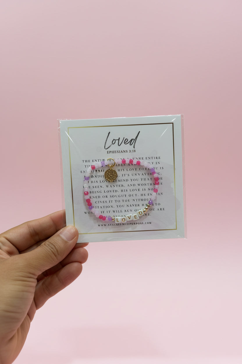 LOVED Declaration Bracelet