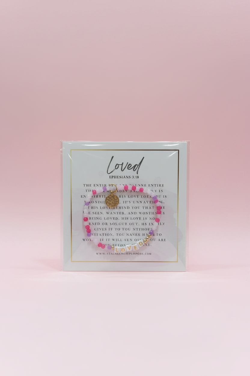 LOVED Declaration Bracelet