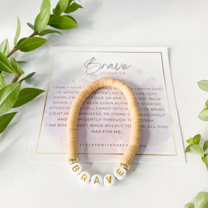 BRAVE Declaration Bracelet