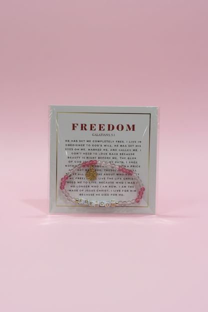 FREEDOM Declaration Bracelet