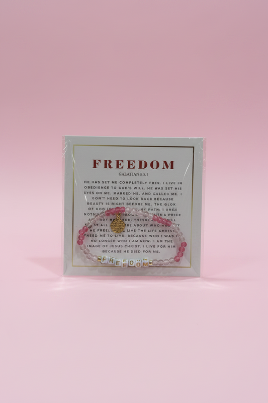 FREEDOM Declaration Bracelet