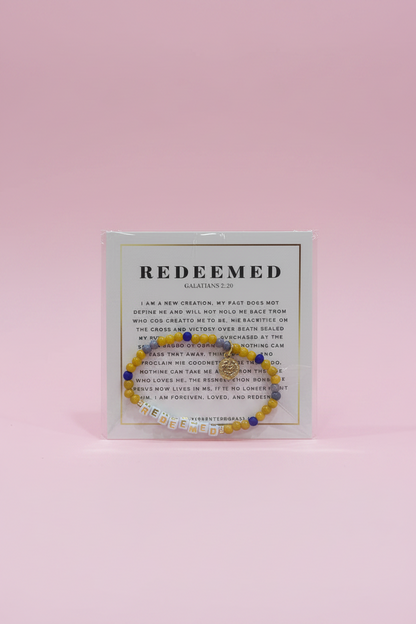 REDEEMED Declaration Bracelet