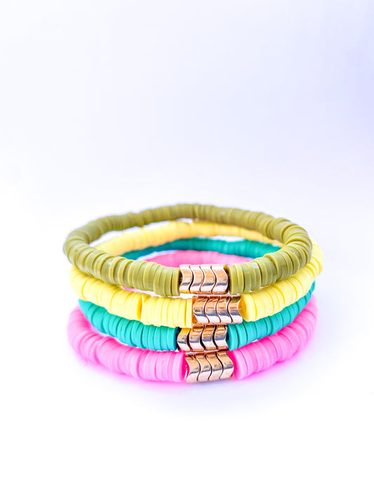 Colorful Bracelet Stack Disc